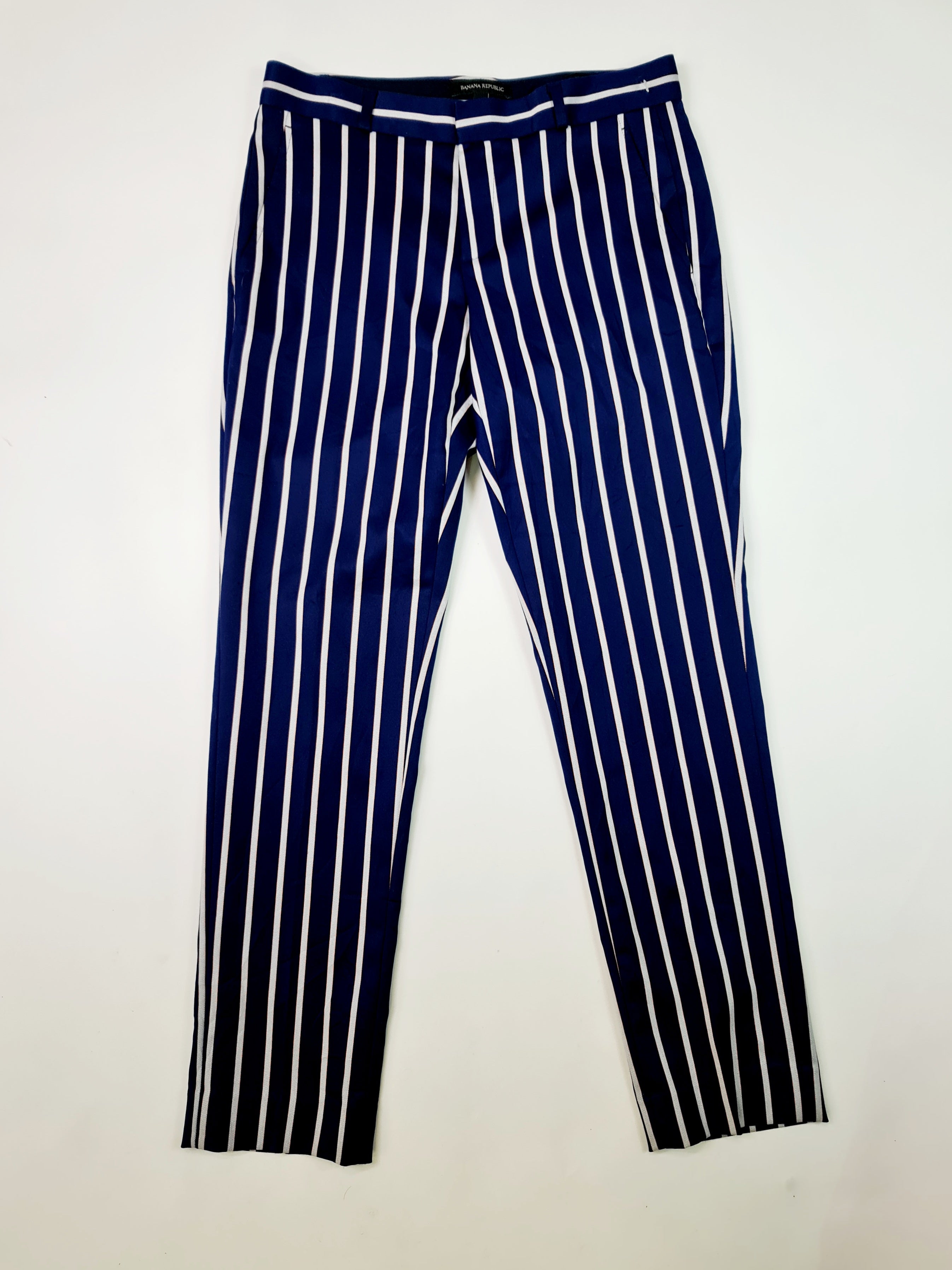 Pantalon para Vestir Banana Republic - Azul/Blanco