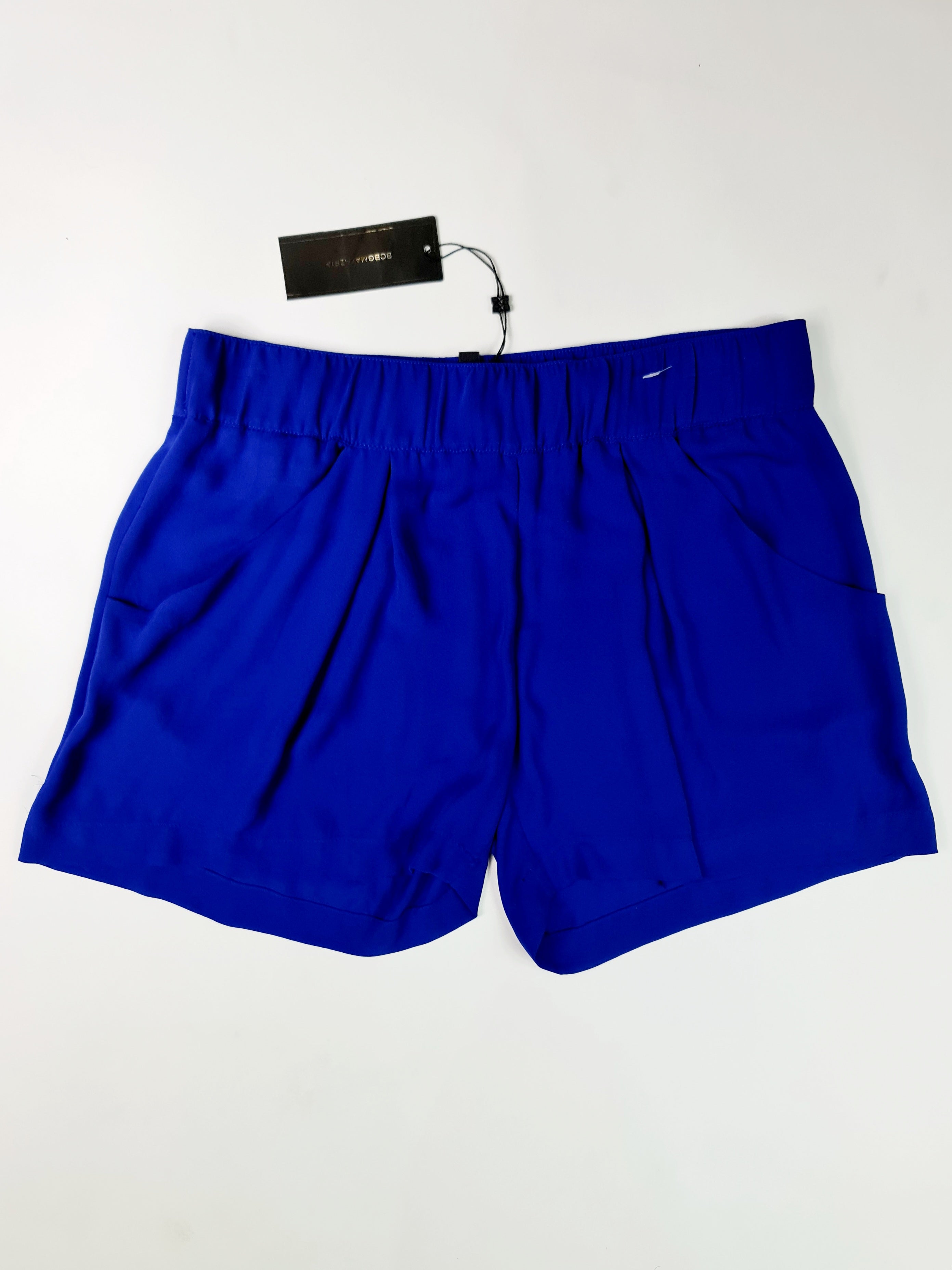 Shorts de Tela, BCBG - Azul