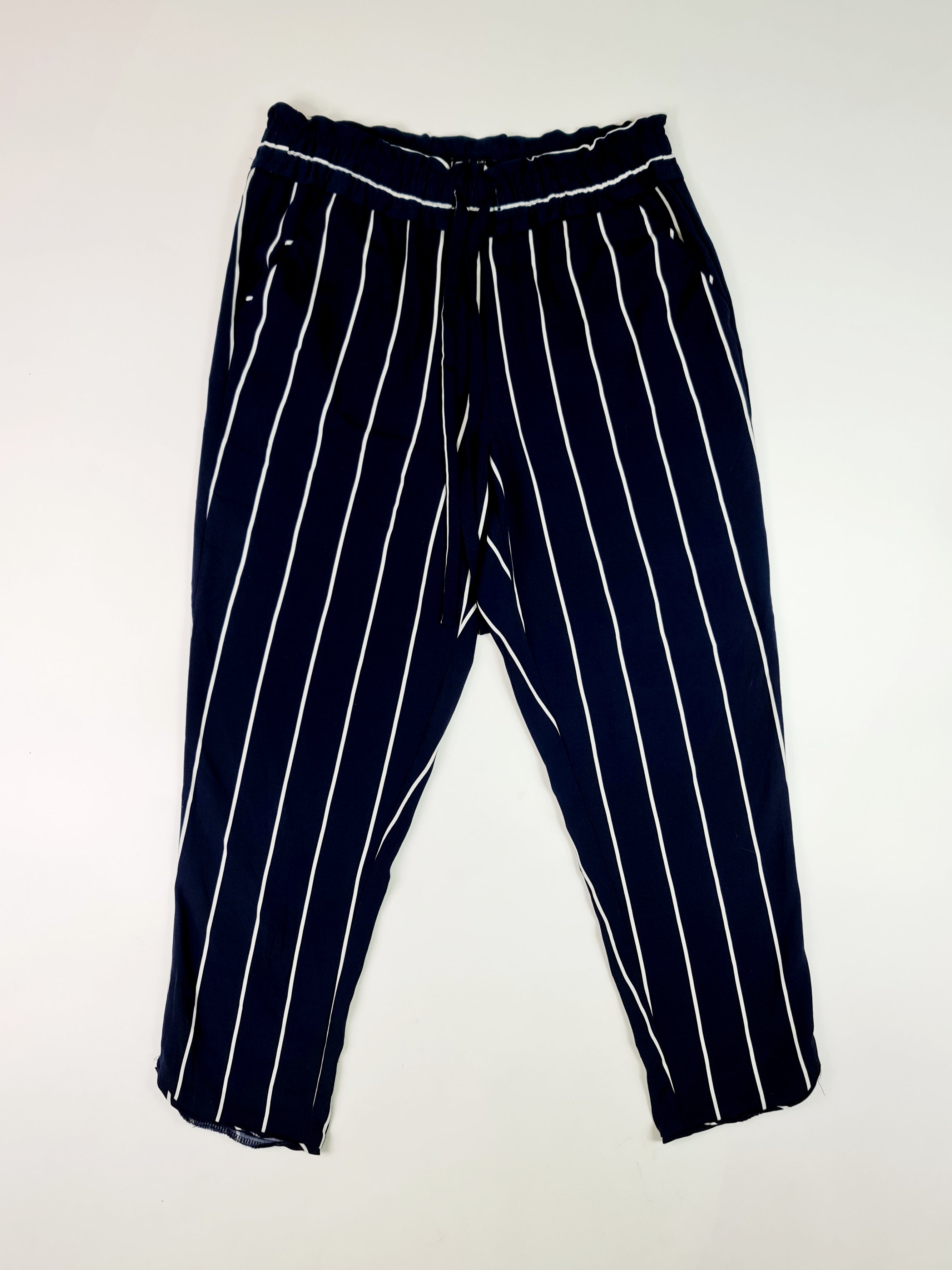 Pantalones, Zara - Azul Oscuro (Talla: M)