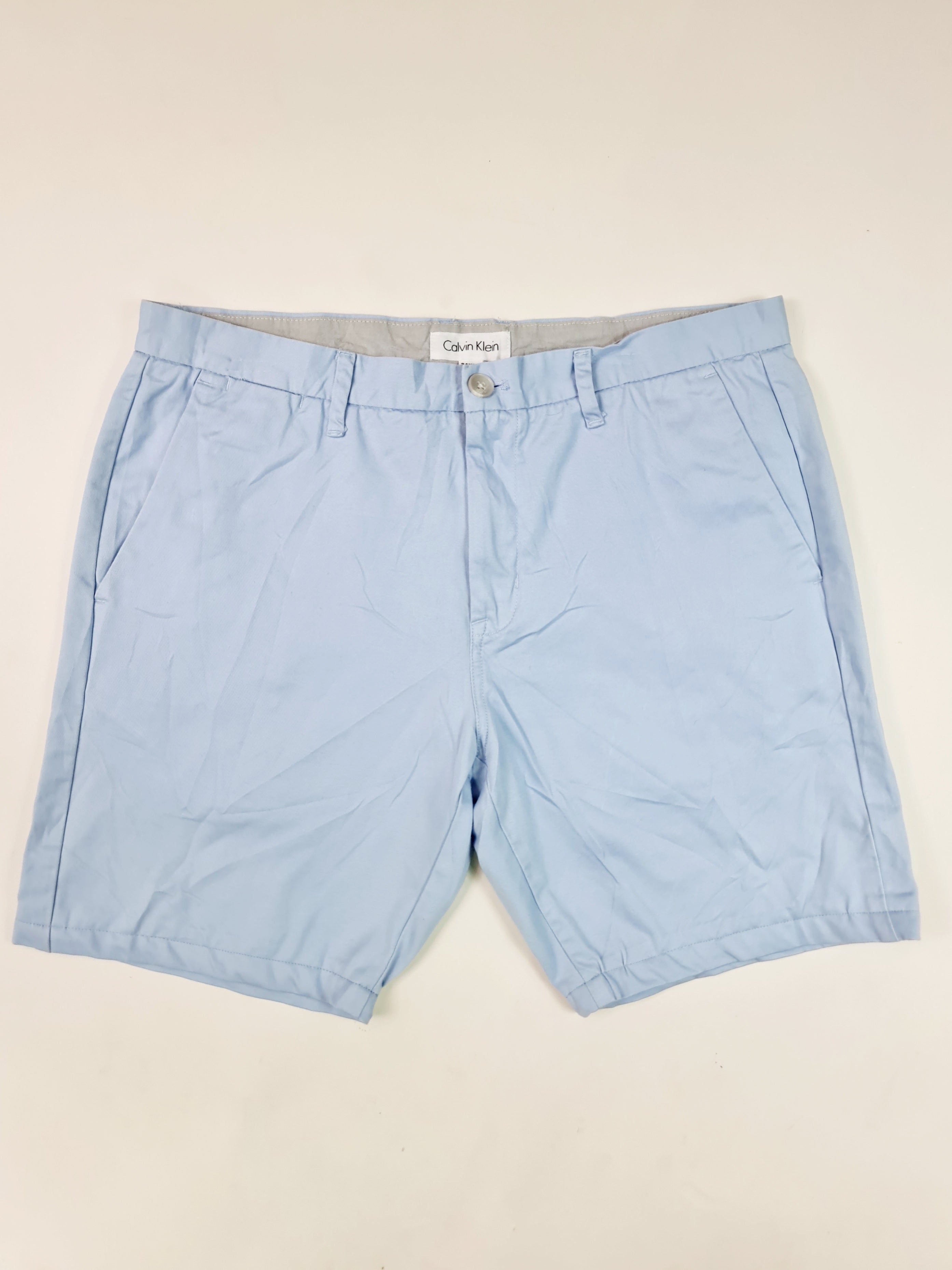 Short, Calvin Klein - (Talla: 34) Azul