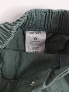 Pantalones los marca Carters, oara bebé de 6 meses