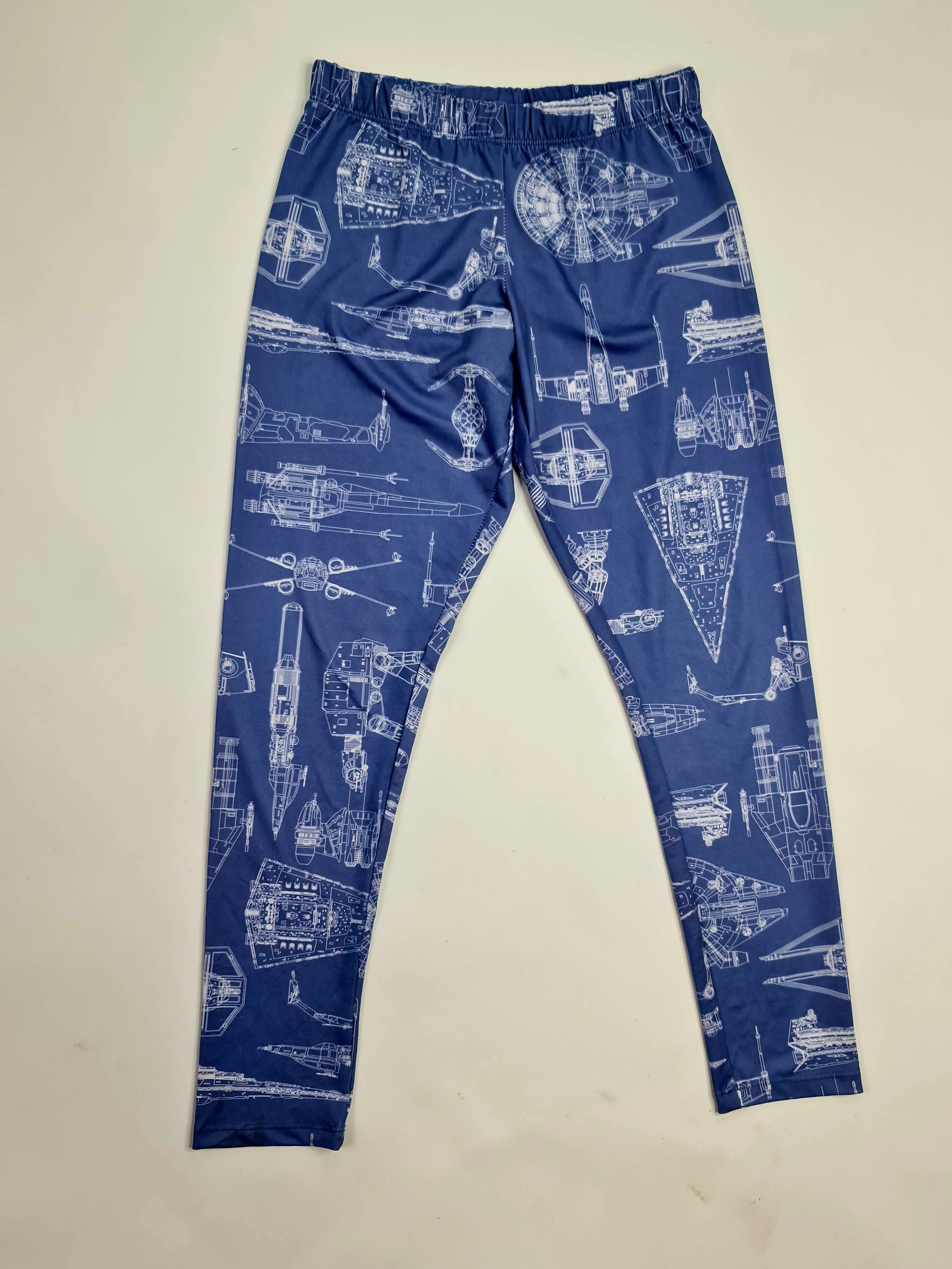 Licra larga marca Star Wars - (Talla: M) Azul