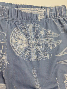 Licra larga marca Star Wars - (Talla: M) Azul