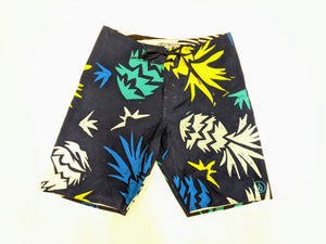 Pantaloneta, Volcom - Negro/Amarillo/Verde/Azul