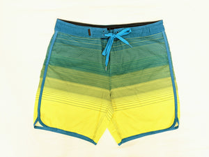 Pantaloneta, Hawk - Azul/Amarillo/Verde