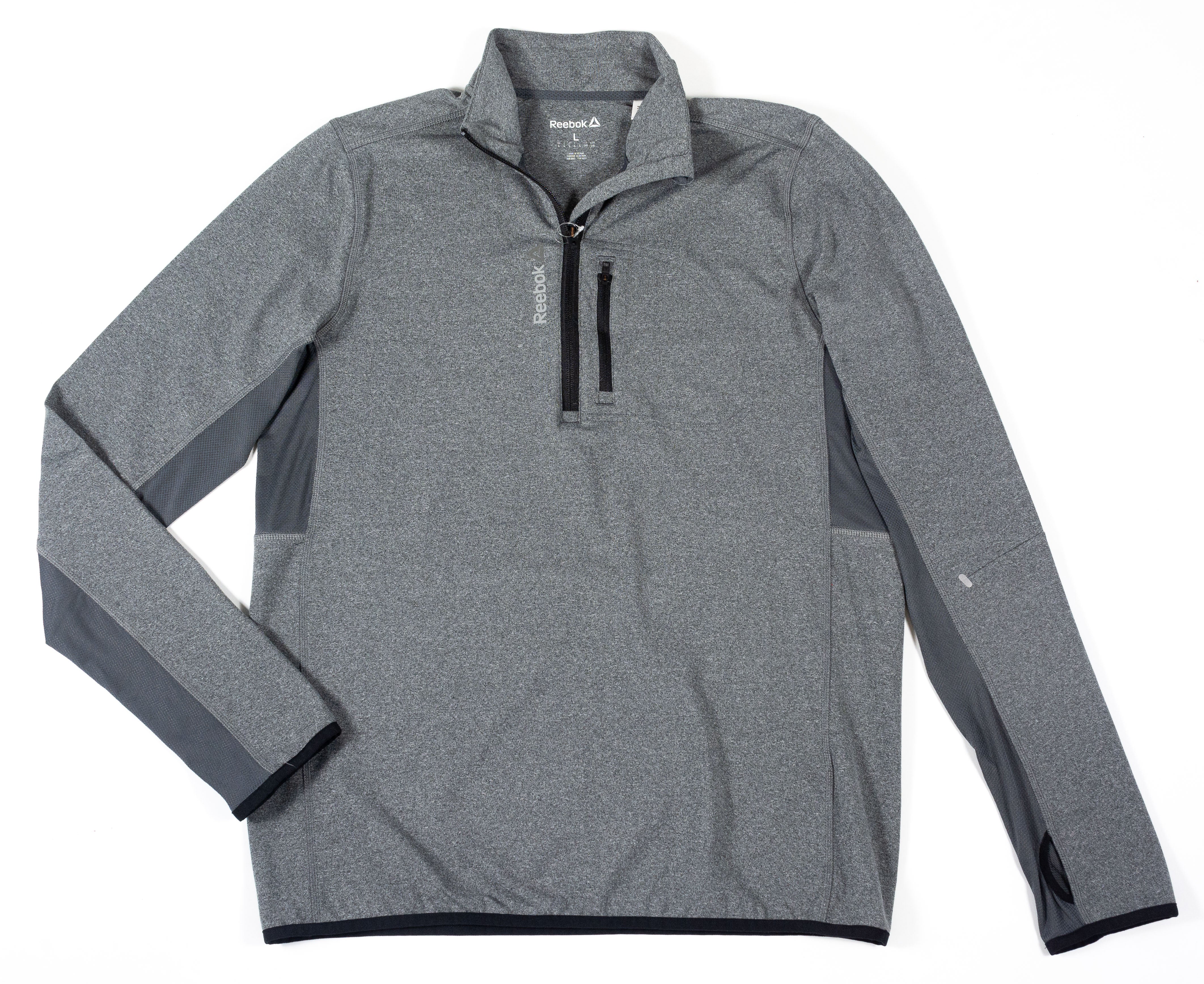 Sweater Reebok - (Talla: L/G) Gris